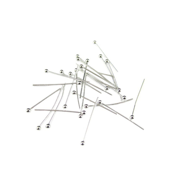 Réz gömbfejű csapok DIY ékszerekhez, elektrolitikus réz felülettel, 10 000 darabos csomag