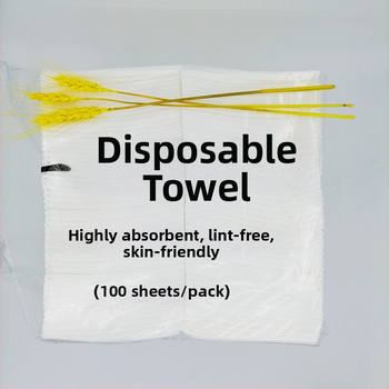 Jednorazová zložená uterka pre kaderníctvo, veľmi savá, bavlna 95 g, perlový vzor, pre krásu a kaderníctvo