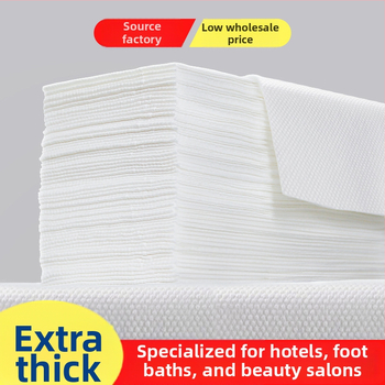 Jednorazová utierka na tvár pre kozmetické salóny, jednoduchá väzba, 70 g, Cui Hua Shi