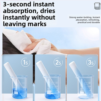 Jednorazová utierka na tvár pre kozmetické salóny, jednoduchá väzba, 70 g, Cui Hua Shi