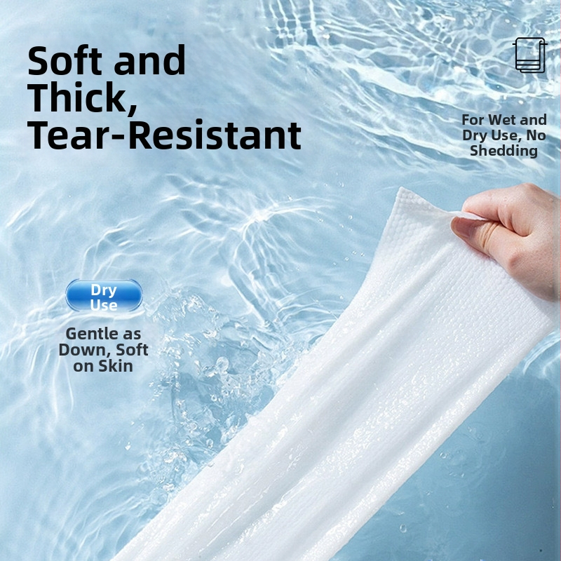 Jednorazová utierka na tvár pre kozmetické salóny, jednoduchá väzba, 70 g, Cui Hua Shi