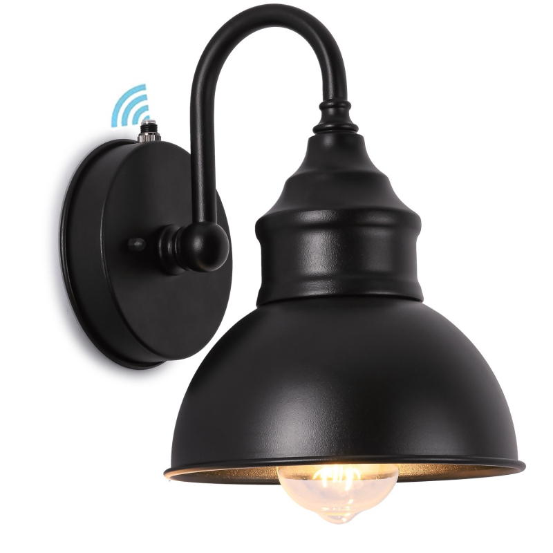 Vanjsko zidno svjetlo - kućište od željeznog umjetničkog dizajna, IP65 vodootporno, 110V, 1000 lm, 3000K, vijek trajanja 50 000 h