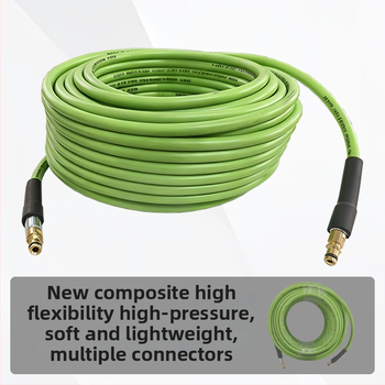 Hadica na vysokotlaké čistenie s výstupným potrubím s ochranou proti výbuchu, mäkká domáca vodná pištoľ, materiál PVC/PE, hmotnosť 3 kg