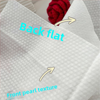 Мъжка фризьорска кърпа за еднократна употреба, удебелена, силно абсорбираща, без власинки, дървено влакно, 100 g, жакард, персонализируема