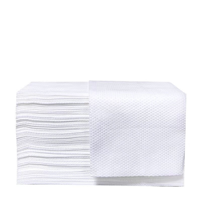 Мъжка фризьорска кърпа за еднократна употреба, удебелена, силно абсорбираща, без власинки, дървено влакно, 100 g, жакард, персонализируема