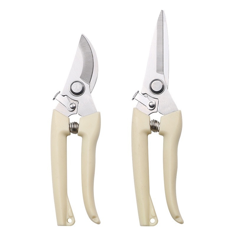 Foarfece de tăiat din oțel inoxidabil, cu posibilitatea de altoire, pentru ramuri și pomi fructiferi, marcă proprie