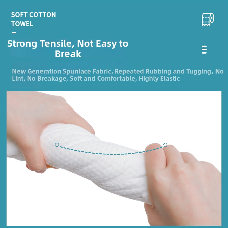 Prosop de unică folosință pentru frizerie, material nețesut, 90 g, absorbant, proces jacquard, ambalaj cu 9 role