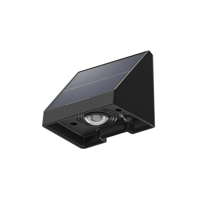 Lampa LED solară de perete – IPX4, 1W, 3.7V, Durată de funcționare 6–12h
