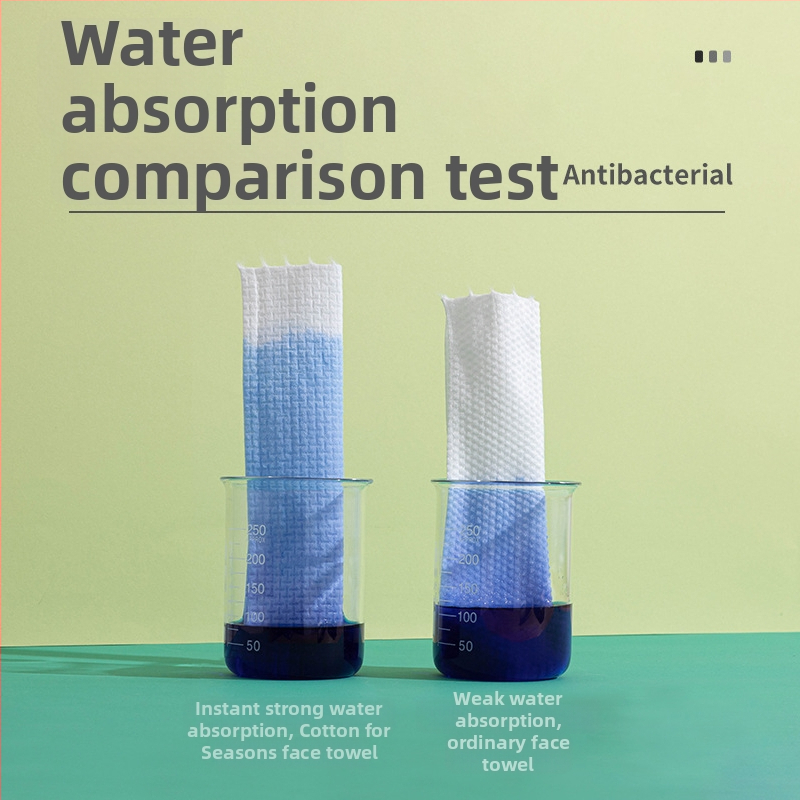 Bumbac cosmetic pentru față, dischete demachiante, fibre vegetale, curățare, 70 de foi