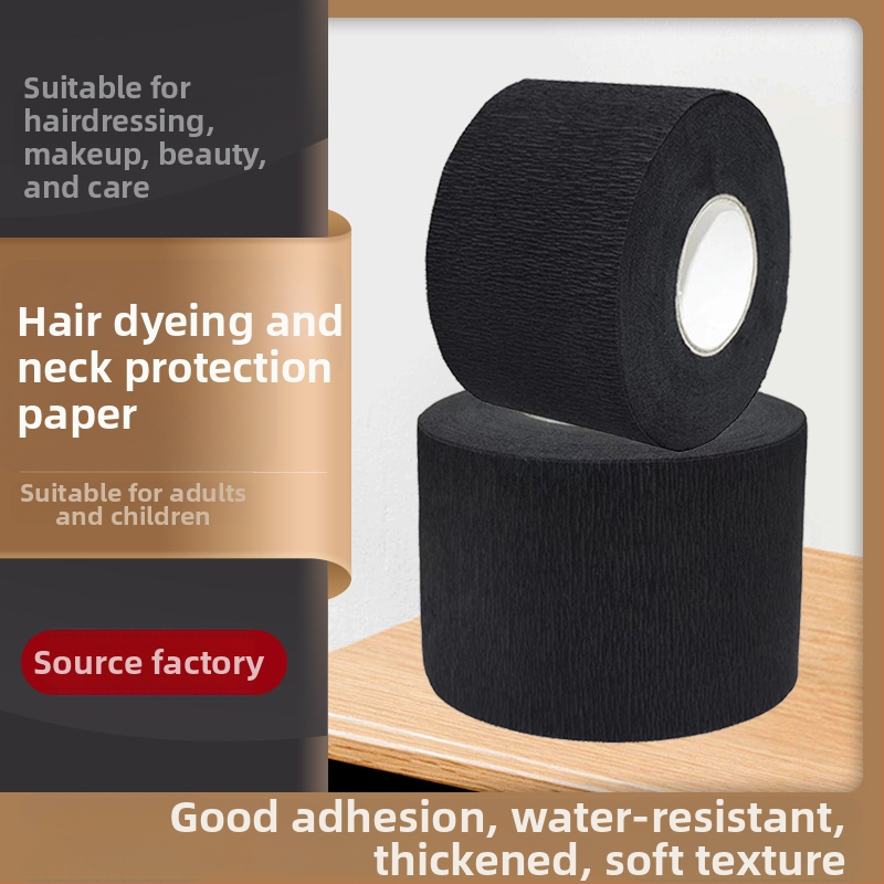 Hârtie de protecție pentru gât, de unică folosință, pentru vopsire și permanent, impermeabilă, protecție împotriva ruperii părului, pachet 100 buc., model MX-0724