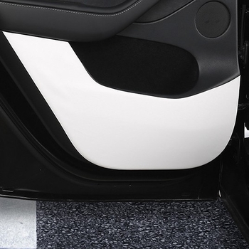 Kožni jastuk za zaštitu vrata od udaranja za Tesla Model 3 i Model Y, s tiskanim logom i mogućnošću prilagodbe
