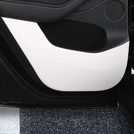 Kožni jastuk za zaštitu vrata od udaranja za Tesla Model 3 i Model Y, s tiskanim logom i mogućnošću prilagodbe