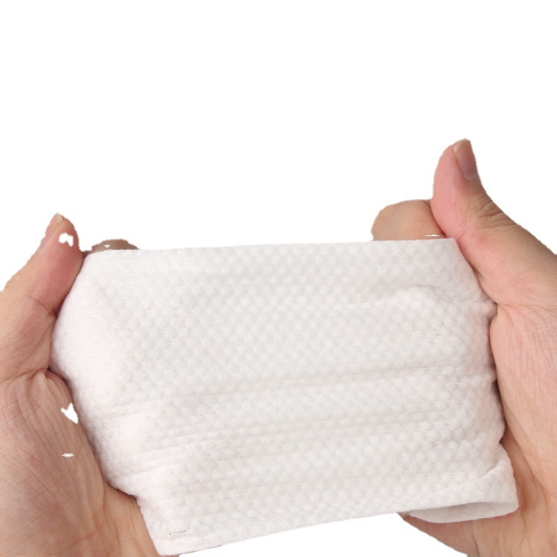Еднократна кърпа за фризьорски и козметични салони – за избърсване на коса и лице, педикюр; Travel spinning, бамбуково влакно, обикновена тъкан