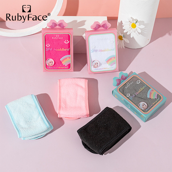 RUBYFACE Velcro-s hajpánt arcmosáshoz, jóga és sminkhez