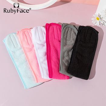 RUBYFACE Velcro-s hajpánt arcmosáshoz, jóga és sminkhez