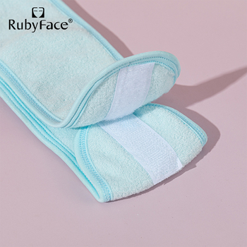 RUBYFACE Velcro-s hajpánt arcmosáshoz, jóga és sminkhez