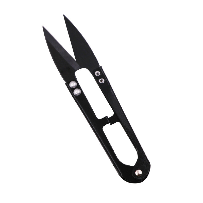 DIY nožići za nakit, nehrđajući čelik, s oprugom, U‑oblik za križni vez