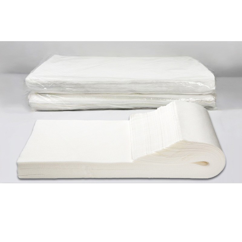 Jednokratno platnene ručnike za salone ljepote i frizerske salone, otporne na prašinu, jednobojni uzorak, tisk logotipa, mogućnost prilagođavanja, podrijetlo Jiangsu