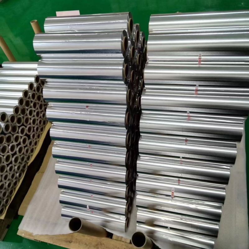 Alumínium fólia tekercs, vastagság 0,015 mm, Modell 8079, Élelmiszer minőség, Törésállóság 100, Merevség 100