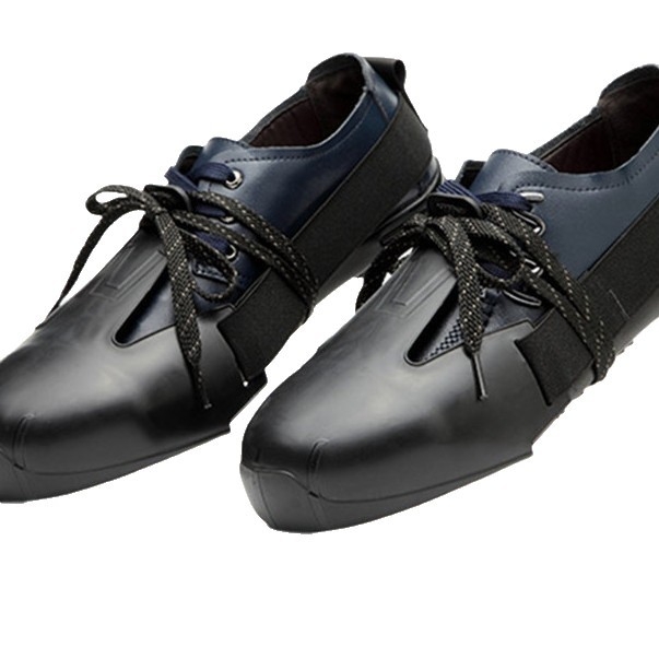 Huse de protecție pentru încălțăminte din PVC pentru vizitatori — vârf anti-șoc, anti-perforație, talie joasă, izolație