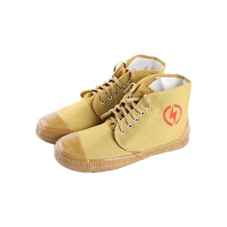 Zhengan Изолирани обувки за електробезопасност, микрофибърна кожа, нисък горен дизайн, изолация