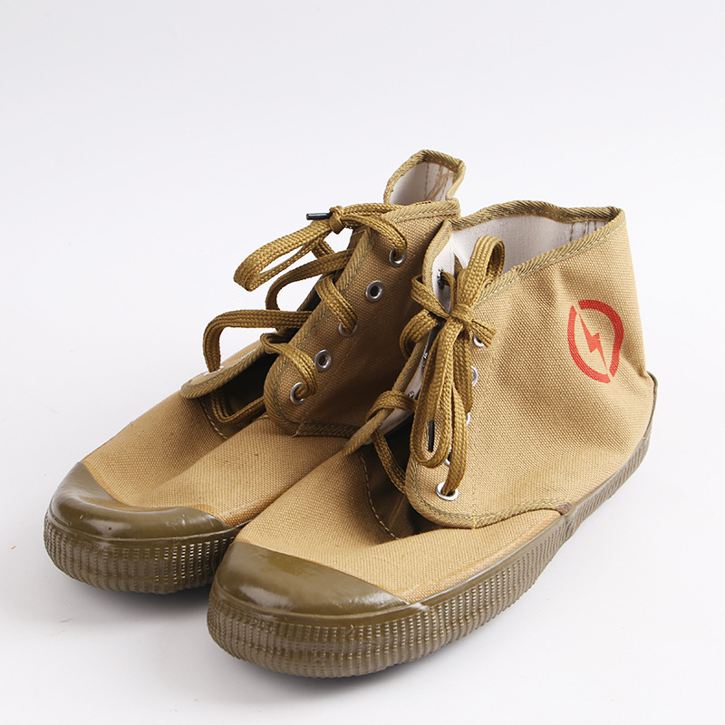 Zhengan Изолирани обувки за електробезопасност, микрофибърна кожа, нисък горен дизайн, изолация