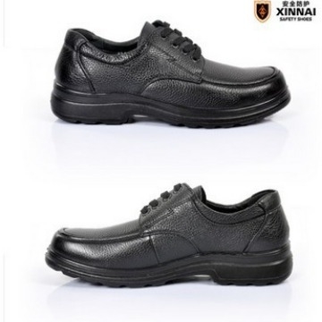 XINNAI обувки за безопасност, кожа от говеждо, изолирани, нисък връх, PU подметка, за офис, хотел, кухня и електро строителство