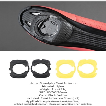 Set zaštitnih kućišta za pedale Speedplay Lollipop Lock, za cestovne i planinske bicikle, model P-PedalCover, materijal: plastika