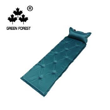 Vanjski jednodijelni modulirani PVC automatski napuhujući kamping madrac, debljina 2,5 cm, model LG-1812, težina 1000 g