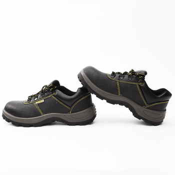 Ασφαλή Παπούτσια Εργασίας με μεταλλικό καπάκι δακτύλου, μονωμένα, αναπνέον γνήσιο δέρμα, μεσαίο ύψος, για εργοτάξια