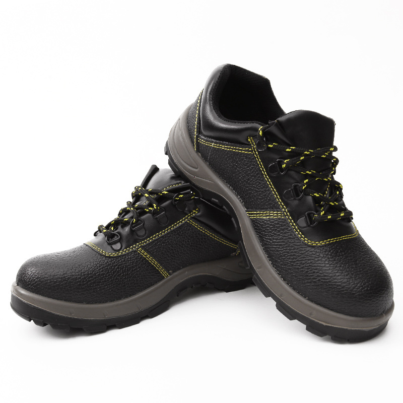 Ασφαλή Παπούτσια Εργασίας με μεταλλικό καπάκι δακτύλου, μονωμένα, αναπνέον γνήσιο δέρμα, μεσαίο ύψος, για εργοτάξια