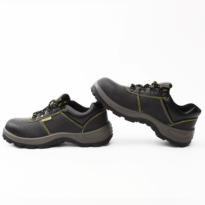 Ασφαλή Παπούτσια Εργασίας με μεταλλικό καπάκι δακτύλου, μονωμένα, αναπνέον γνήσιο δέρμα, μεσαίο ύψος, για εργοτάξια