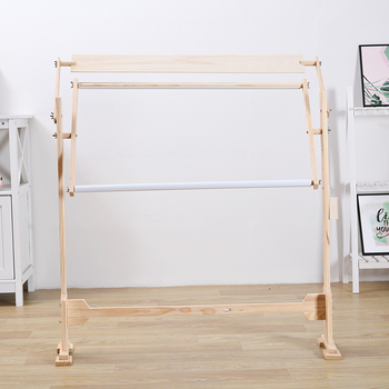 Vertikalni stalak za križićno šivanje, borovo drvo, moderan minimalistički dizajn, podrijetlo Longquan.