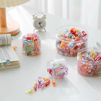 Πλαστικό κλιπ ραφής για ευθυγράμμιση άκρων και ραφών, μοντέλο Sewing Clip; μη διπλώνεται; κατάλληλο για εσώρουχα, καπέλα, κοστούμια, γραβάτες και σεντόνια; πακέτο 10000 τεμάχια