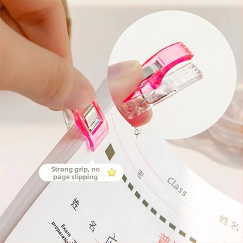 Plastová šijacia spona na okraje a švy, model Sewing Clip; neohybná; vhodná pre spodné prádlo, čiapky, obleky, kravaty a posteľnú bielizeň; balenie 10000 kusov