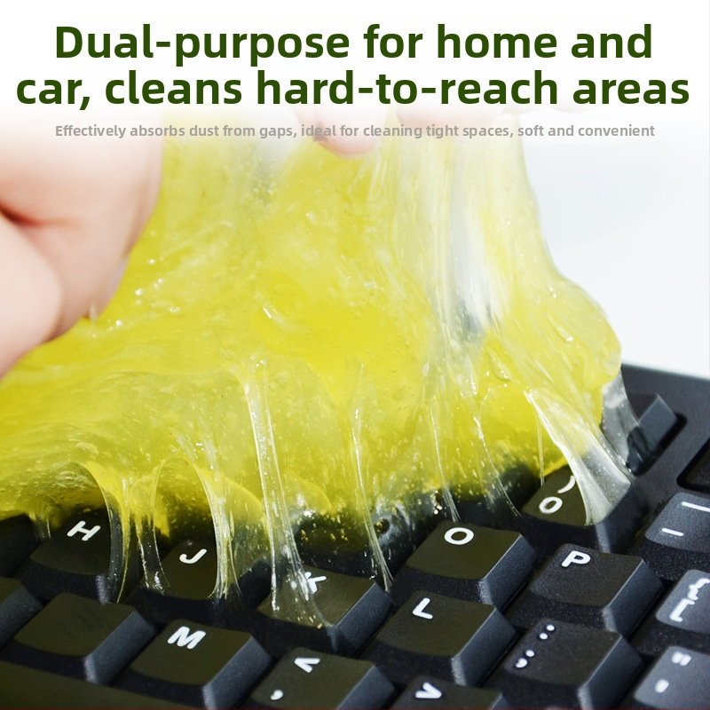 Nástroj na čistenie vnútra auta – flexibilný lepkavý čistiaci prostriedok na prach a nečistoty; hmotnosť 0.496 kg; Značka: Iné; Licencované súkromné značky: Áno; Hlavné trhy: Japonsko a Južná Kórea