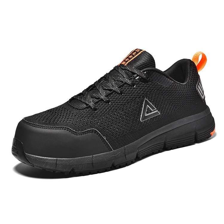 Pantofi de protecție anti-șoc și anti-perforație, ușori și respirabili, cu talpă Kevlar și vârf din plastic