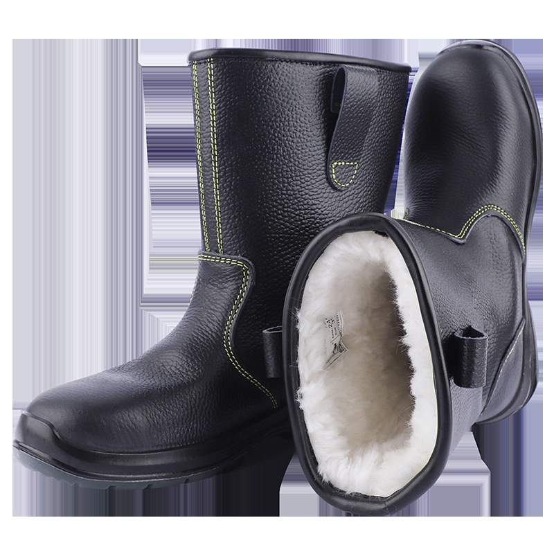 Pantofi de protecție izolați pentru bărbați, cu guler înalt, talpă PU