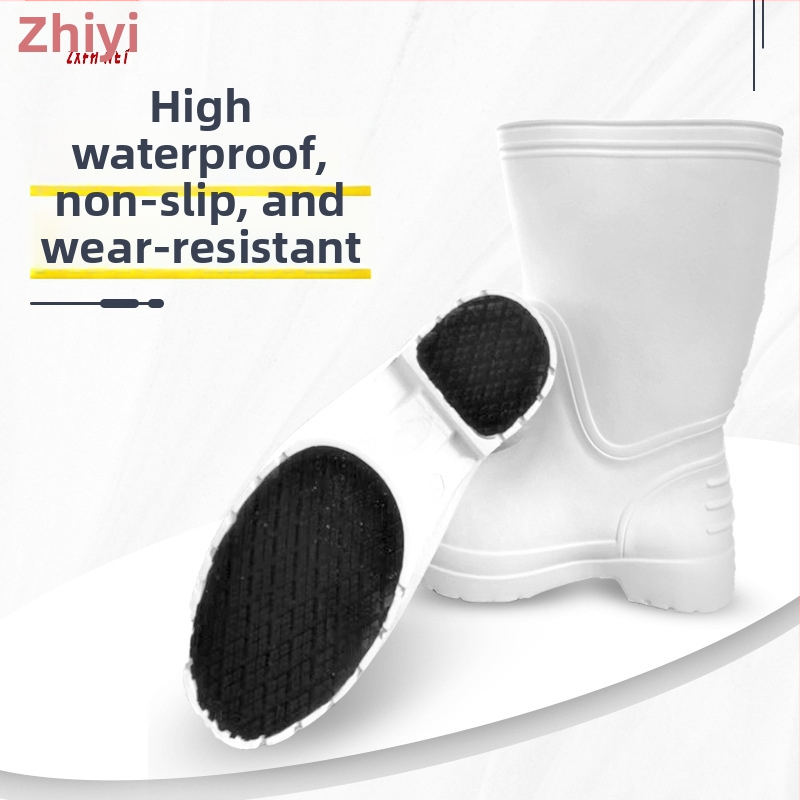 Zixi izolované pracovné topánky, Microfiber Leather EVA vrchný diel, stredne vysoké členky