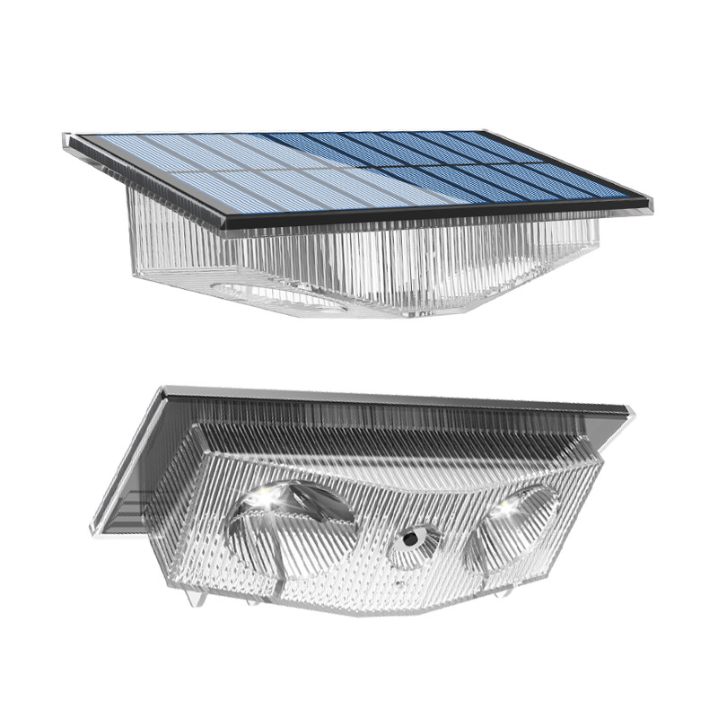 Solarna zidna svjetiljka za vanjsku upotrebu – wall washer, IP65 vodootporna, LED diode, model Ts-G0702, 6–12 sati kontinuiranog osvjetljenja