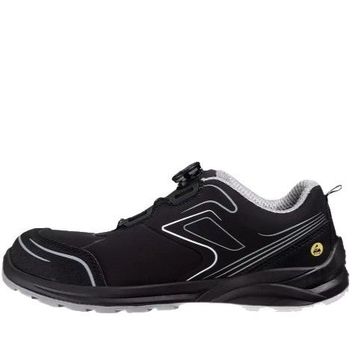 Pantofi de protecție CADOR S3 LOW TLS, Piele microfibră impermeabilă, Design cu talpa joasă, Vârf nemetalic, Anti-alunecare și anti-perforație