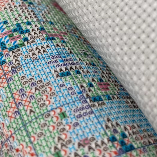 Комплект за бродерия – Пролетна градина, PET материал, модерен минималистичен стил, за дневна