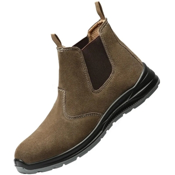 Ασφαλή παπούτσια για συγκολλητές: με ατσάλινο δάκτυλο, αντι-θραύσης, αντι-διάτρησης, ελαφριά, μαλακή σόλα.