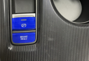 Honda HR-V 2021 VEZEL elektronikus parkolófék gomb matricája — átlátszó dizájn alumínium ötvözetből, testreszabható feldolgozás