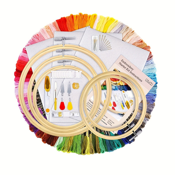 Комплект инструменти за кръстат бод за бродерия, пластмасови, модерен минималистичен стил, Артикул JX21051205