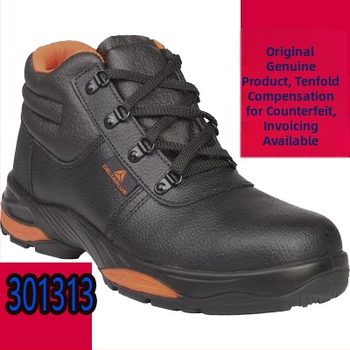 Bezpečnostná obuv Deltaplus 301313: ochrana proti nárazu a perforácii, protišmyková, nepremokavá, teplotne odolná, guma, priemyselné použitie