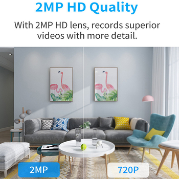 Kétirányú videóhívó kamera Wi-Fi-vel és AI hangfelismeréssel — SECRT, USB 5V, ABS, 450 g, asztali tartó