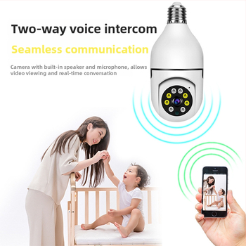 Vezeték nélküli megfigyelő kamera idősellátáshoz – 1080p, 4mm zoomobjektív, kétirányú interkom, beltéri használat, 1 kamera