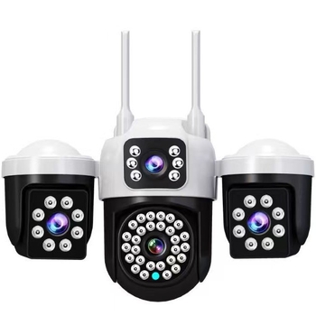 Cameră de supraveghere fără fir cu obiectiv de 3,6 mm, rezoluție 6MP, iluminare minimă 0,1 lux, vizualizare IR la 12 m, alimentare 12V DC