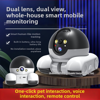 Bezdrôtová Wi‑Fi kamera na monitorovanie s 1080TVL, objektív 2,4 mm, IR 30 m, detekcia pohybu, vnútorné/vonkajšie použitie